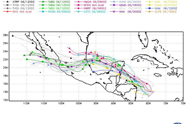 Alcanzará a Tamaulipas tormenta tropical