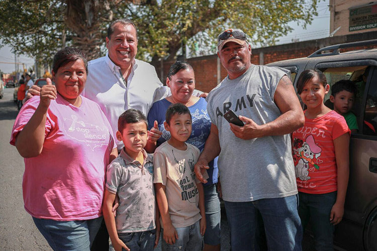 Promueve Almaraz donación de víveres para damnificados del sur