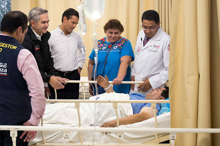 Anuncia Peña 3 etapas para atender contingencia por sismo