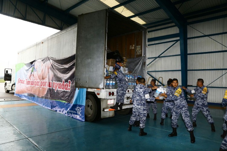 Llegan a Oaxaca y Chiapas víveres donados por los tamaulipecos