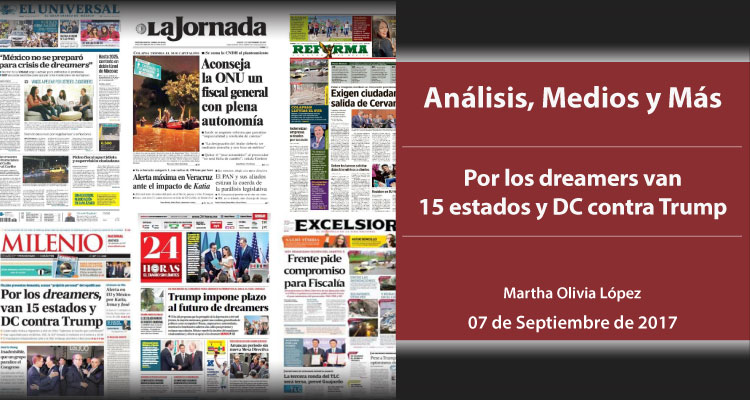 Por los dreamers van 15 estados y DC contra Trump