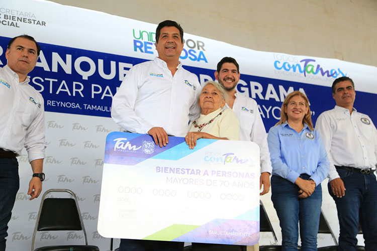 Gobernador inicia programa estatal de Bienestar para Personas Mayores