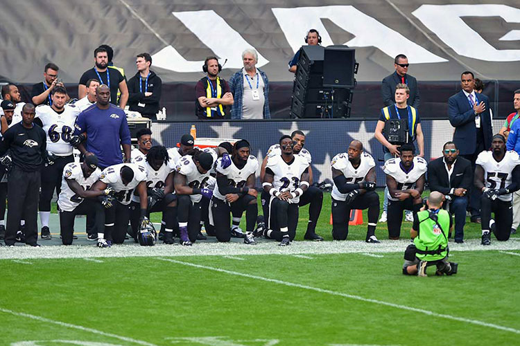 Trump insiste en desvirtuar protestas raciales en NFL