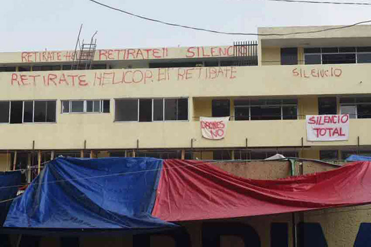 PGJ local inicia peritajes en Colegio Rébsamen