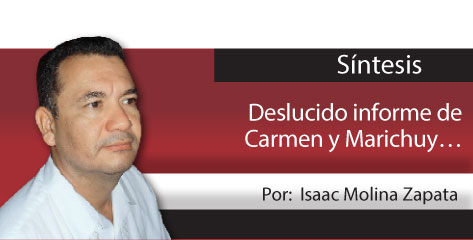 Síntesis  Deslucido informe de Carmen y Marichuy…