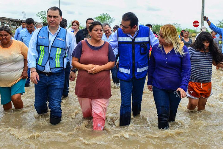 Levantan censo Estado y Municipio para ayudar a los afectados por lluvia
