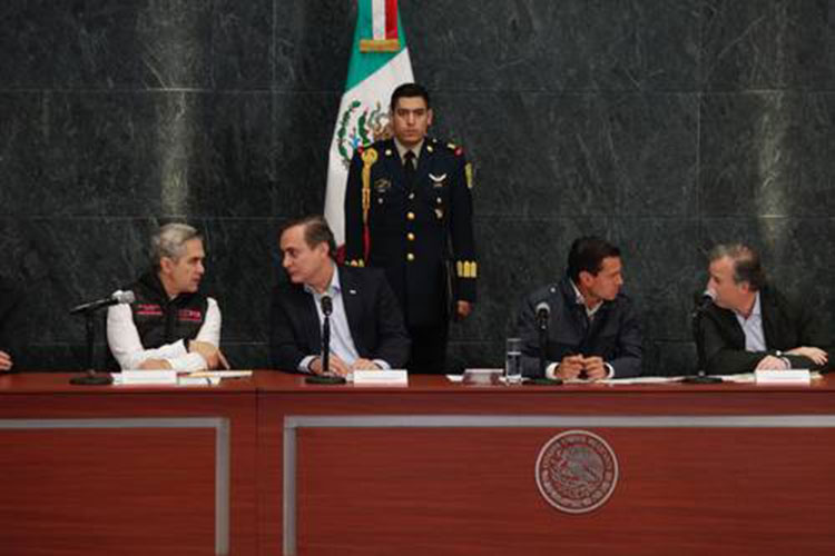 Causaron sismos daños por $38 mil millones: Peña