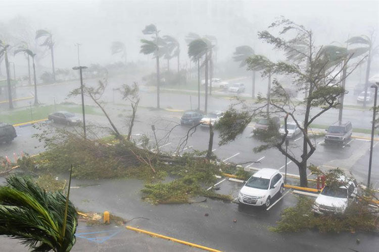 Devasta “María” Puerto Rico; toda la isla sin energía eléctrica
