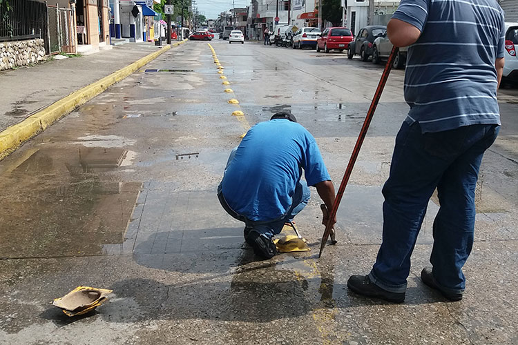 Reordenan rampas de transporte público en Madero