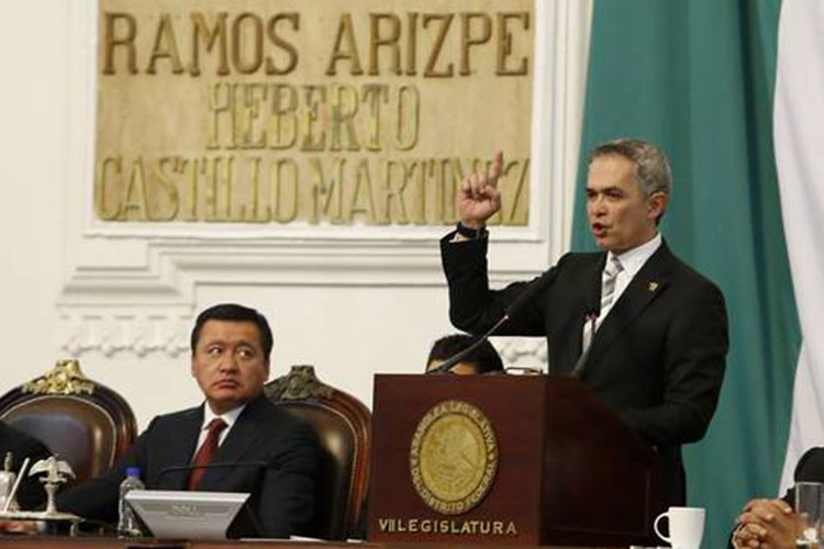 Mancera: corrigió mi gobierno muchos errores del pasado