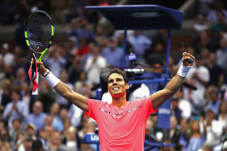 Nadal y Vandeweghe se instalan en semis del Abierto de EU