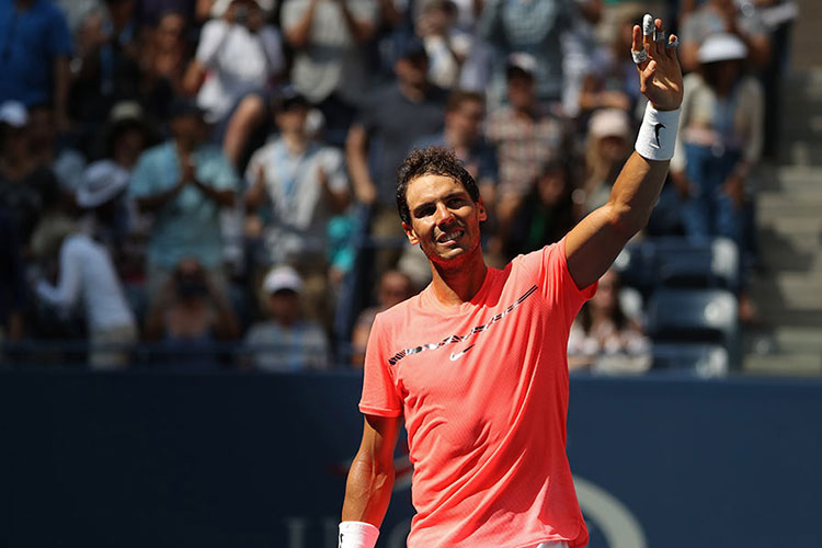 Nadal se instala en cuartos de final del US Open