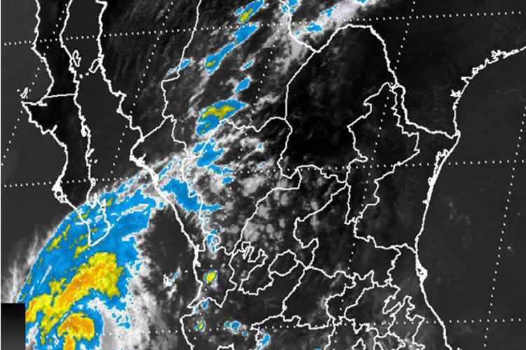 Se esperan lluvias en el noroeste y occidente del país por Norma