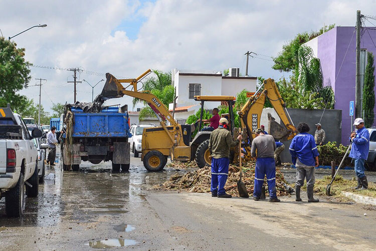 Despliegan operativo de salud por lluvias en Nuevo Laredo