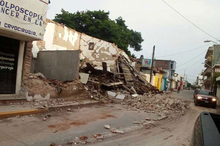 Reportan 3 muertos en Oaxaca por los sismos de este sábado