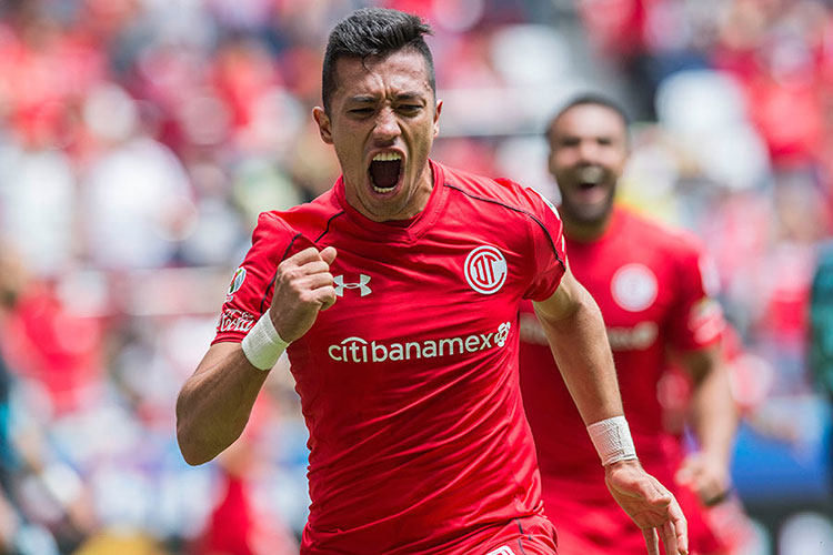 Toluca consigue victoria en tarde llena de goles