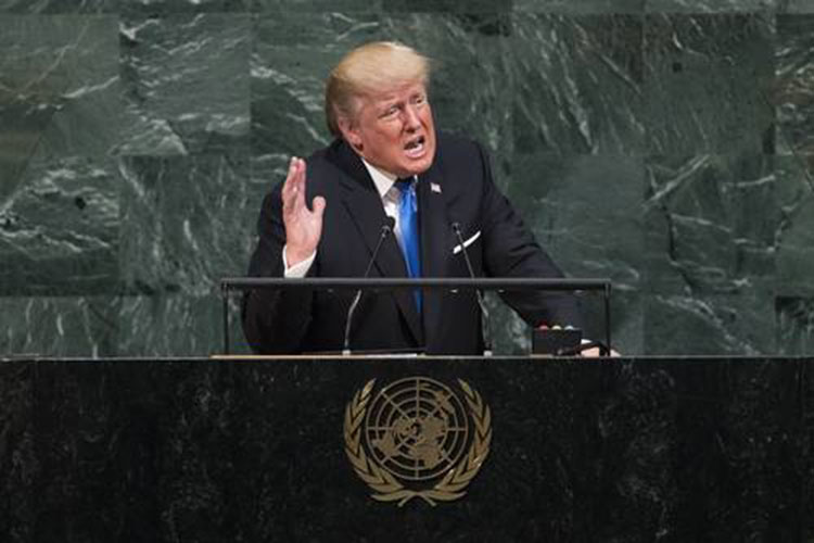 Trump amenaza a Norcorea con la destrucción total