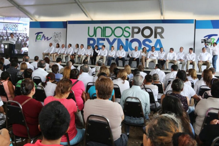 Generará “Unidos por Reynosa” condiciones de seguridad y bienestar social