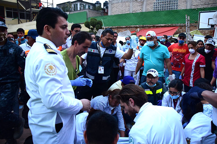 Funerarias dan servicios gratuitos a Víctimas del sismo