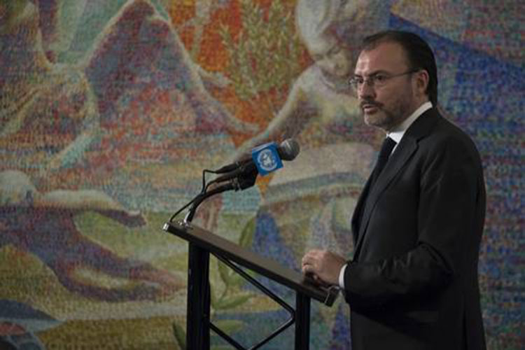 Si EU deja el TLCAN no es el fin del mundo: Videgaray