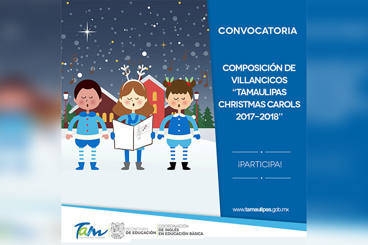 Concurso de Composición de Villancicos “Tamaulipas Christmas Carols 2017-2018”