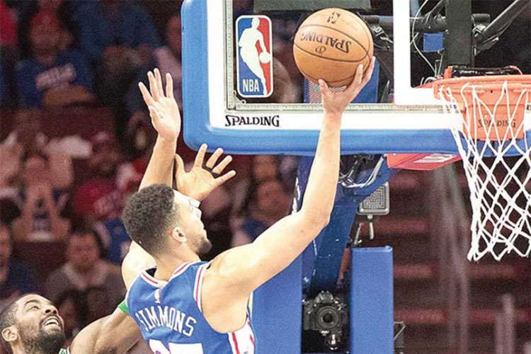 Ben Simmons ve un buen año con los Sixers