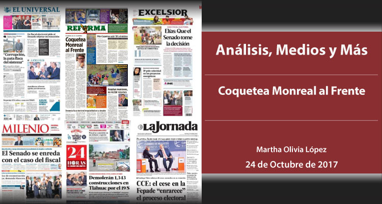 Coquetea Monreal al Frente