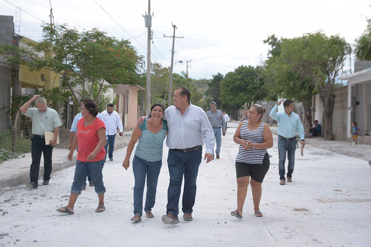 Cerradas varías calles de Victoria por rehabilitación de pavimentos