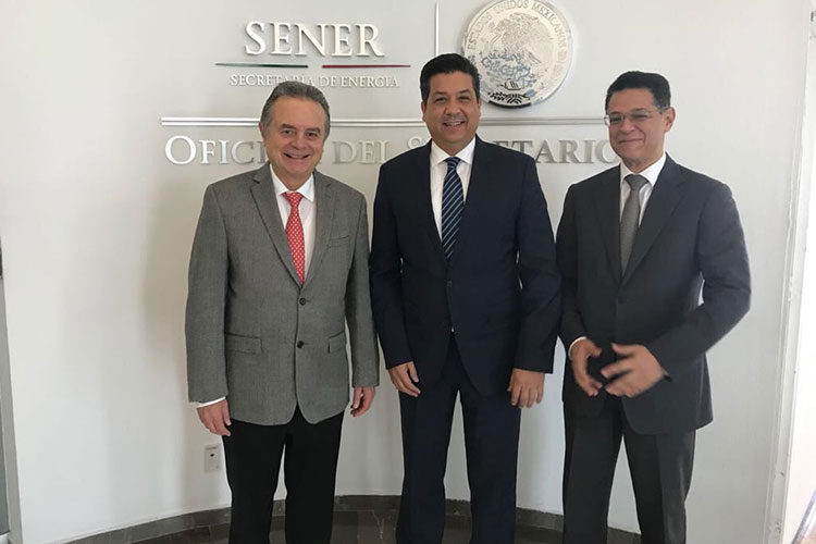 Gobierno Tamaulipas y SENER firmar convenio de colaboración