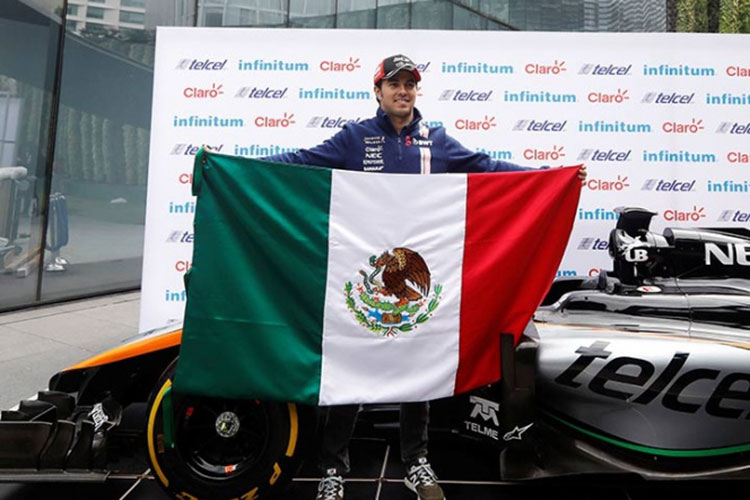 ‘Checo’ Pérez sueña con ser compañero de Hamilton o Vettel