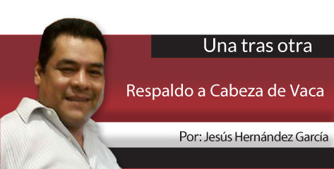 Una Tras Otra Respaldo a Cabeza de Vaca