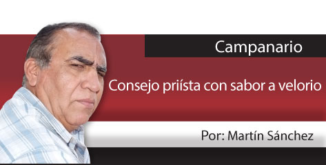 Campanario Consejo priísta con sabor a velorio