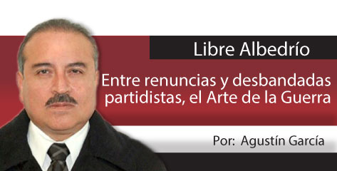 Libre Albedrío  Entre renuncias y desbandadas partidistas, el Arte de la Guerra
