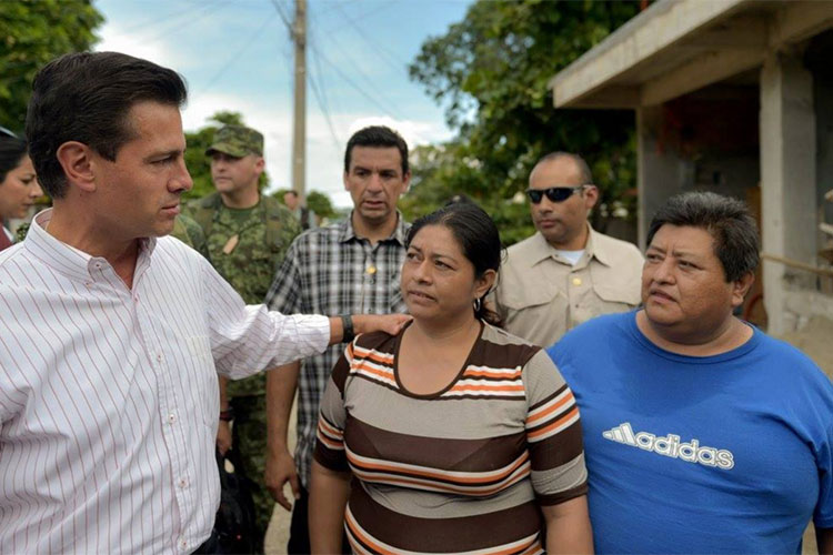 Se entregarán 120 mil pesos para reconstruir viviendas en Chiapas y Oaxaca: EPN