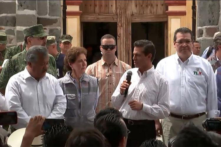 Gobierno federal seguirá al pendiente de tareas de reconstrucción: EPN