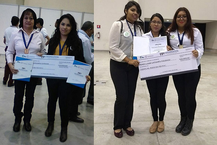 Premia Cotacyt a estudiantes de la UAMRA-UAT