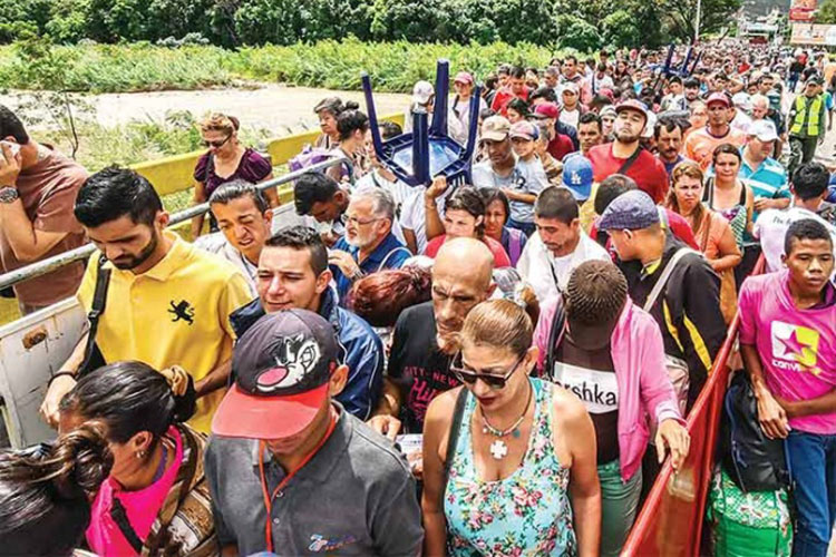 Entre el éxodo y la delincuencia; frontera de Colombia y Venezuela