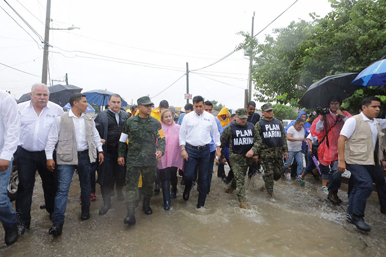 Gobierno solicita declaratoria de desastre para el sur de Tamaulipas