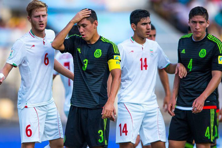México eliminado del Mundial Sub-17 tras caer 2-1 ante Irán