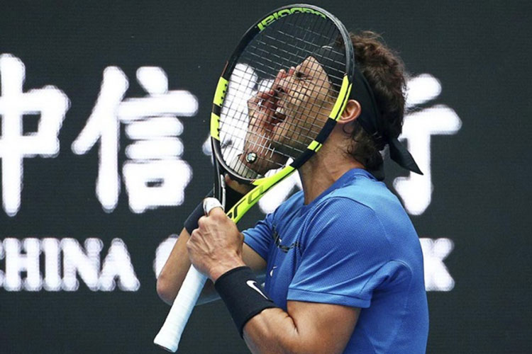 Nadal consigue sufrido pase a semifinales en Pekín