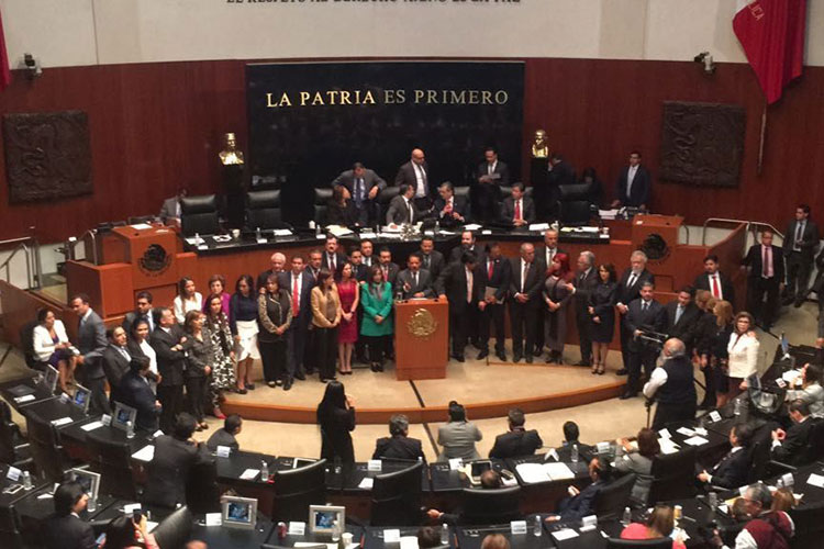 PAN, PRD y PT-Morena revientan en el Senado sesión para definir caso FEPADE