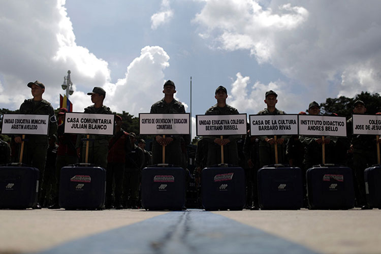 Despliegan 143 mil policías para comicios en Venezuela