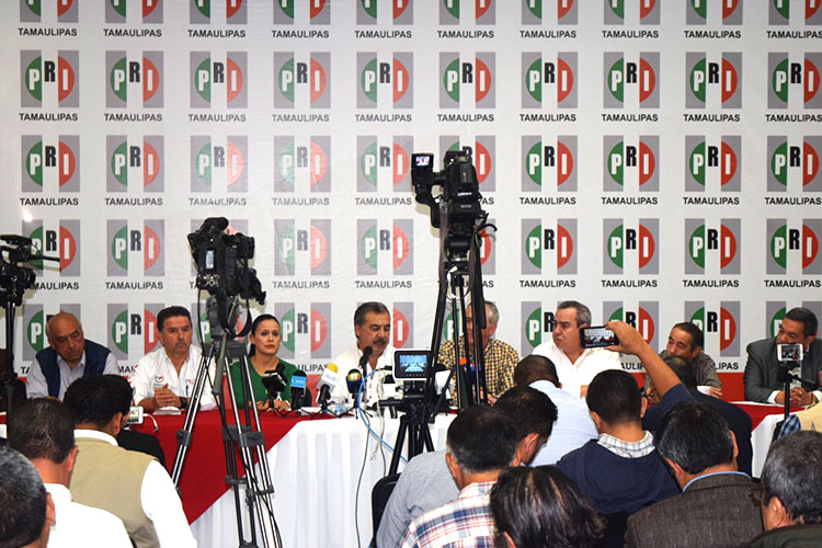 Destapa PRI aspirantes al Senado por Tamaulipas