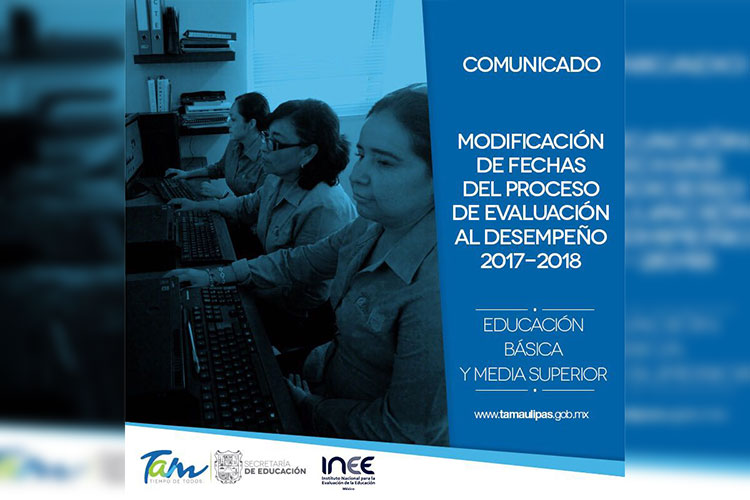 SEP-INEE modifican calendario para Evaluación de Desempeño