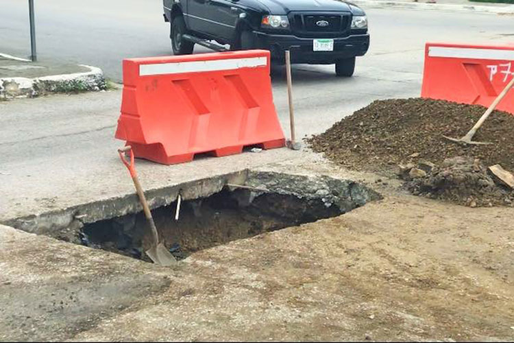 Se registra otro socavón en el municipio de Madero