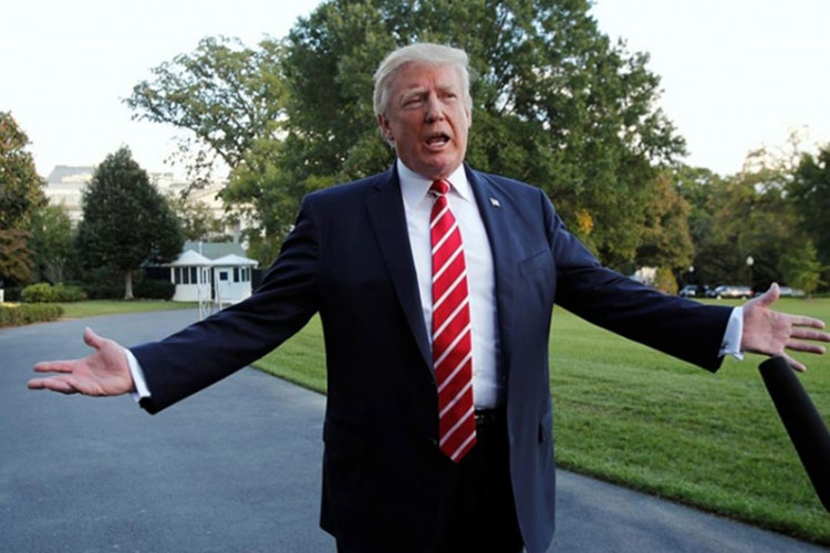 Una construcción completa del muro, Trump pide al Congreso