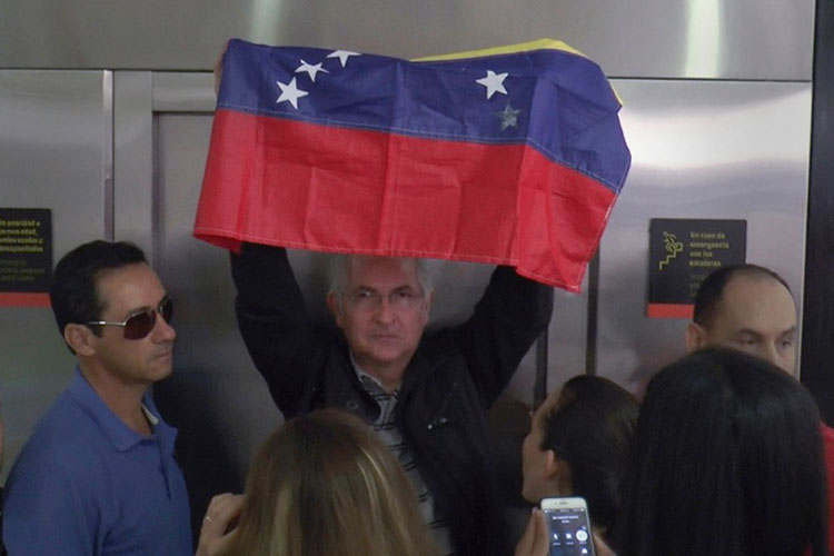 Madrid, la nueva parada del exalcalde de Caracas