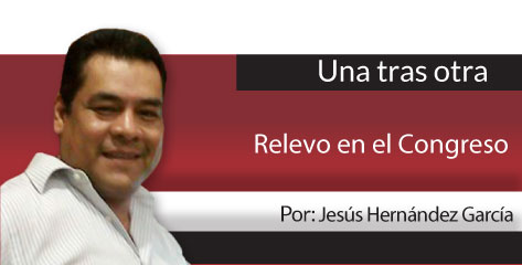 Una Tras Otra Relevo en el Congreso