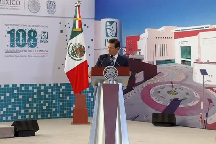 Esta administración generó tres cifras récord en materia de empleo: EPN