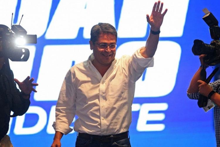 Presidente de Honduras se proclama ganador de elección